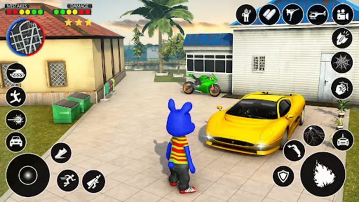 Blue Monster Gang Mafia hero android App screenshot 0