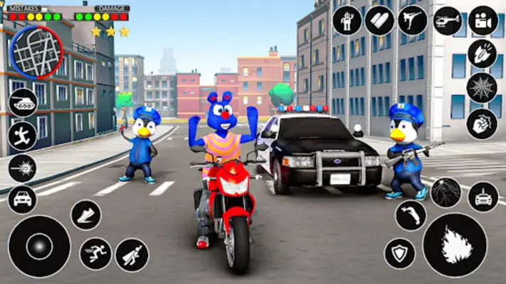 Blue Monster Gang Mafia hero android App screenshot 4