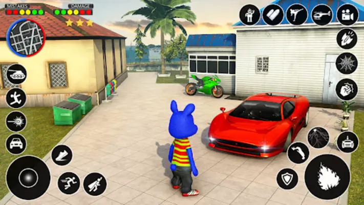 Blue Monster Gang Mafia hero android App screenshot 5